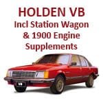 Commodore VB Manual with Station Wagon and 1900 Engine Supplements