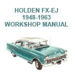 Holden FX-EJ Workshop Service Repair Manual