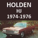 HJ Holden Workshop Service Repair Manual