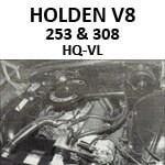 Holden V8 253-308 Engine Rebuild Manual - HQ-VL